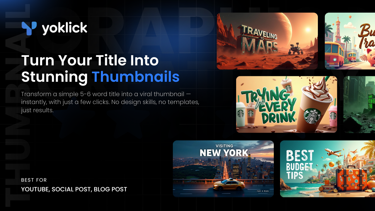 Yoklick Creative Design Studio - Professional design solutions for digital creators